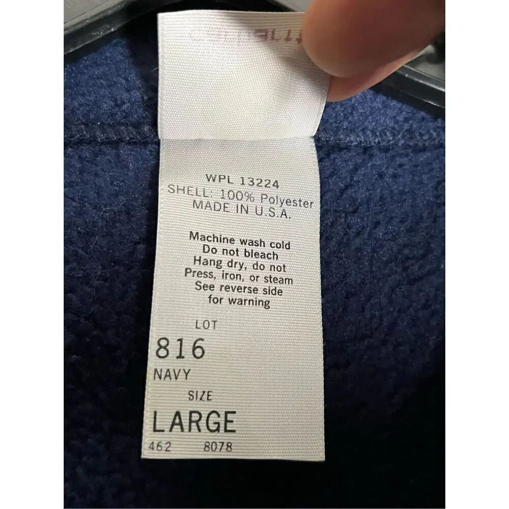 SOLD Vintage Carhartt Full Zip Fleece Double Face Made In USA Jacket - Picture 6 of 7